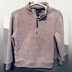 Janie & Jack Quarter Zip Pullover Sweater